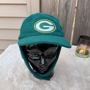 Vintage Green Bay Packers STARTER Hat with Ear Flaps